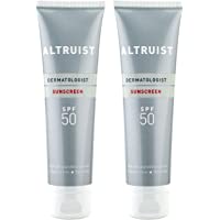 Bloqueador solar dermatológico SPF 50 de Altruist: alta protección contra los rayos UVA- 100 ml (2 x 100 ml)